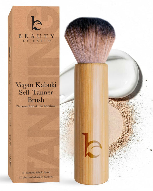 Bronzer Brush for Face - Kabuki Brush for Powder Foundation Powder Brush for Loose Powder - Liquid Foundation Brush for Face Makeup Brush - Foundation Blending Brush
